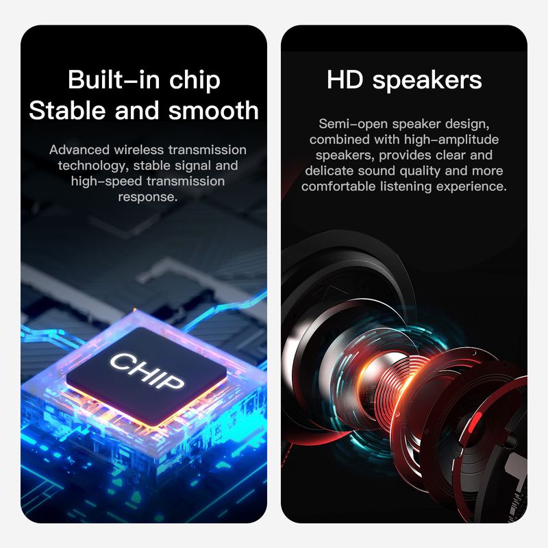 AI-Powered Bluetooth Smart Glasses With UV Protection, Music & Hands-Free Calls For Outdoor Activities_voghion.com