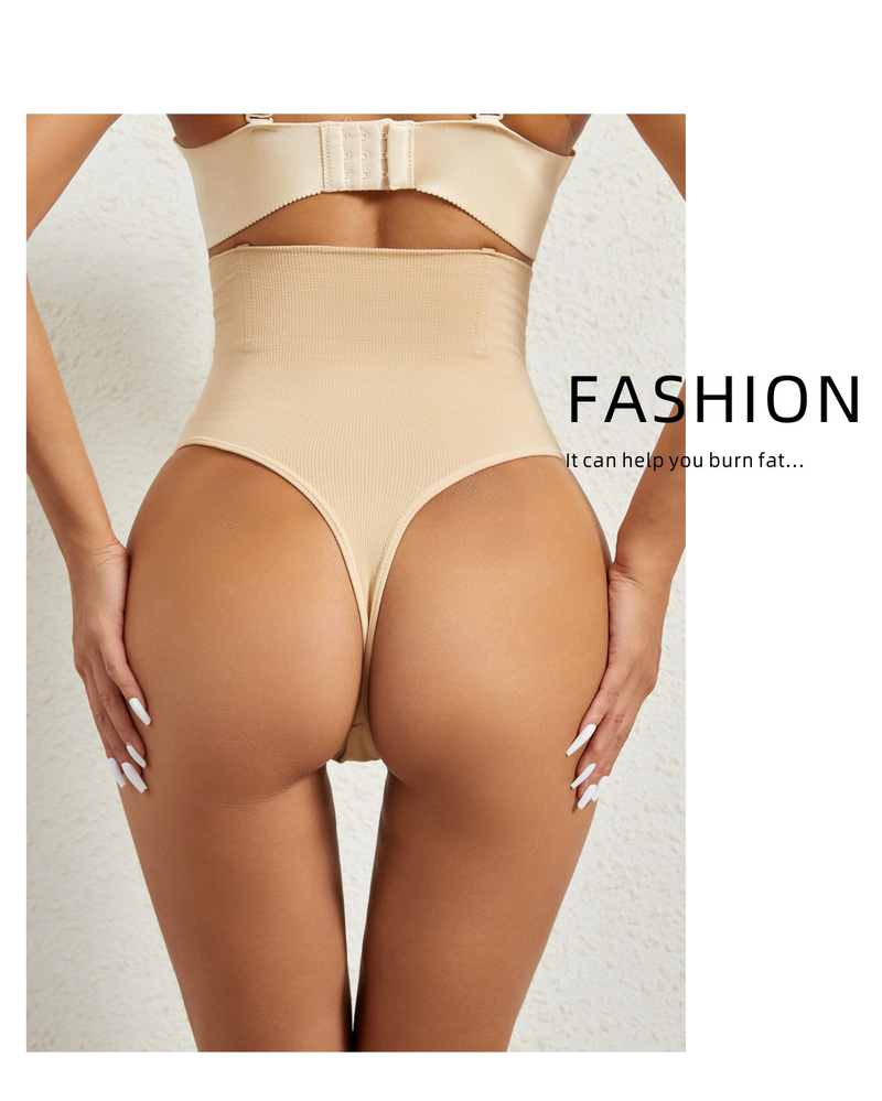 Női ruházat Magas derekú karcsúsító tanga női test szexi fenékemelés, popsi mutatása, plus size bugyi_voghion.com