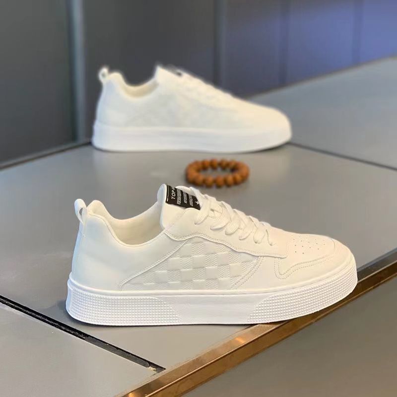 Herrtrend med låg platta Lätta, andningsbara sportskor Moderiktiga och mångsidiga_voghion.com