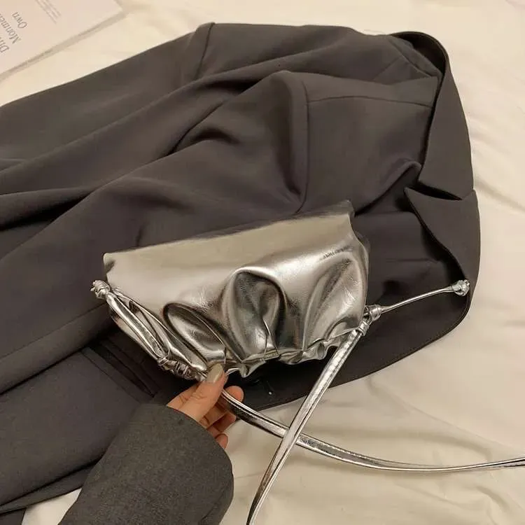 Borsa a tracolla alla moda, piccola, nuova, elegante, versatile, tinta unita, di alta qualità, alla moda, per donna_voghion.com