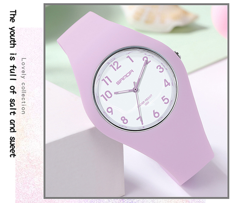 Orologio analogico digitale alla moda per uomo e donna - Orologio sportivo impermeabile con display LED, cinturino in silicone leggero, design alla moda_voghion.com