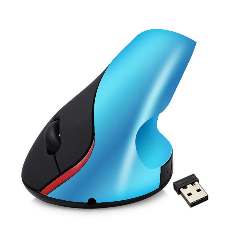A889 Rechargeable Energy saving 2.4G 2400dpi Wireless Charging Vertical Healthy Mouse_voghion.com