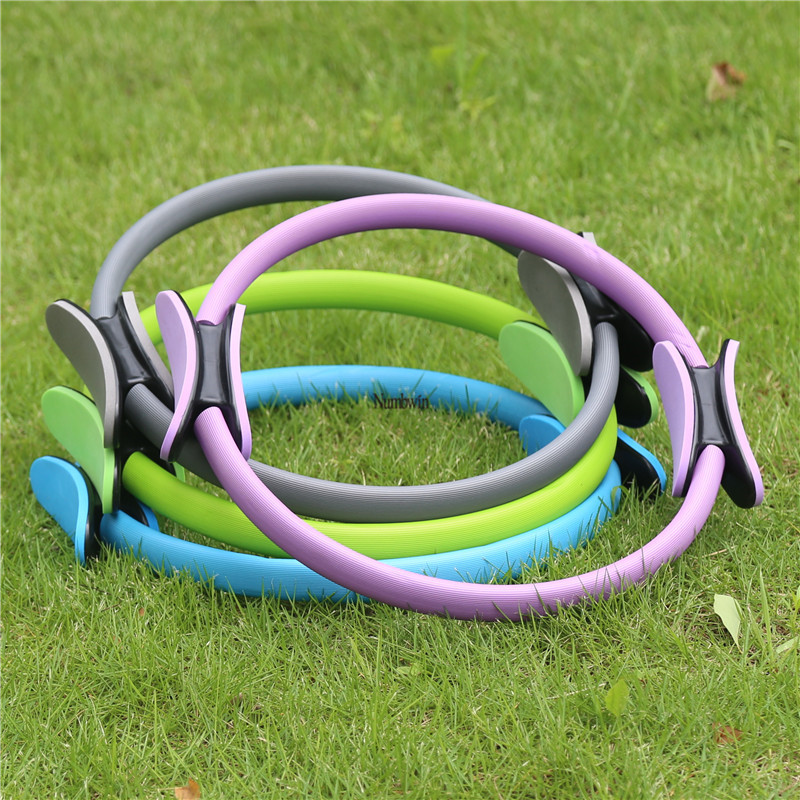 Pilates Crescent Magic Ring Assist Wheel Yoga Small Home Fitness Utrustning_voghion.com
