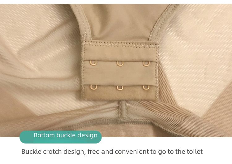 Summer Ultra-thin Body Shaping Clothes with Bra Postpartum Body Shaping Underwear Abdomen Tinting Waist Sling Body Shaping Underwear_voghion.com