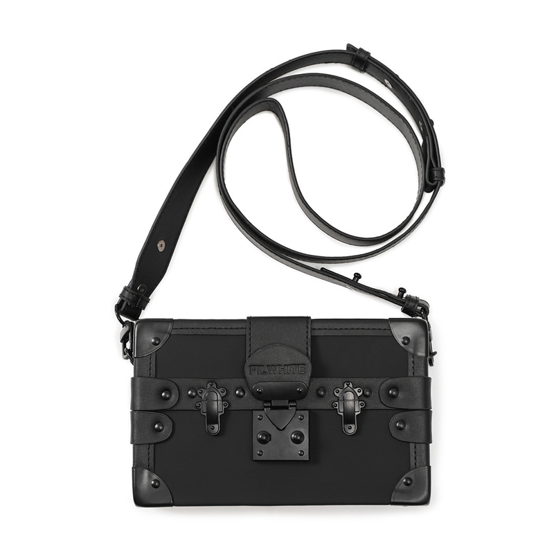 Shoulder Bags 2024 New Product Launch High-quality Very Personalized Square Box Messenger Bag Fashion Couple Mobile Phone Bag_voghion.com