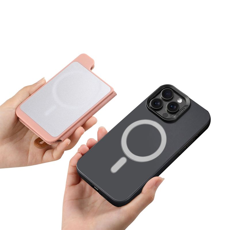 TechGlobe New Srong Magneic Holder Wih Reracable Wris Srap, Lef And Righ Flip, Card Inserion, Coin Sorage_voghion.com