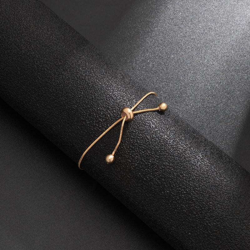 Collana con nappa lunga semplice e versatile con catena a forma di serpente quadrato in metallo regolabile alla moda e catena alla caviglia_voghion.com