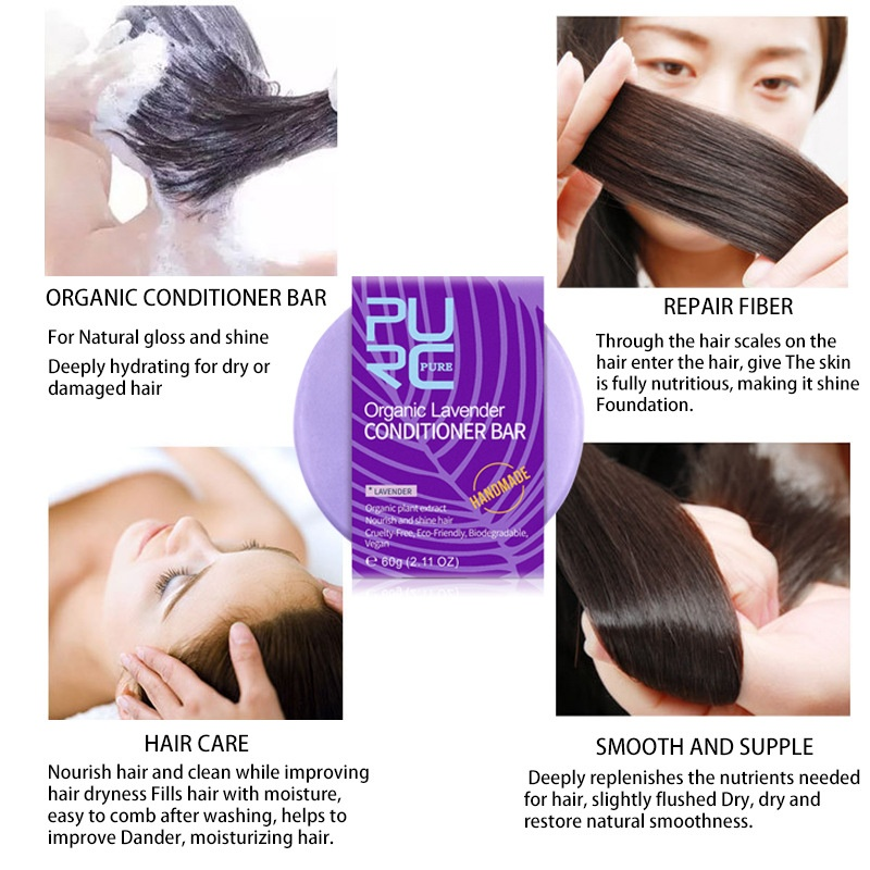 PURC fir dréchent an krauseg Hoer ze reparéieren, waarmt Hoerfaarwen, erfrëschend Reinigung, Schuppenentfernung, flauscheg Mask, Hoerpfleeg_voghion.com