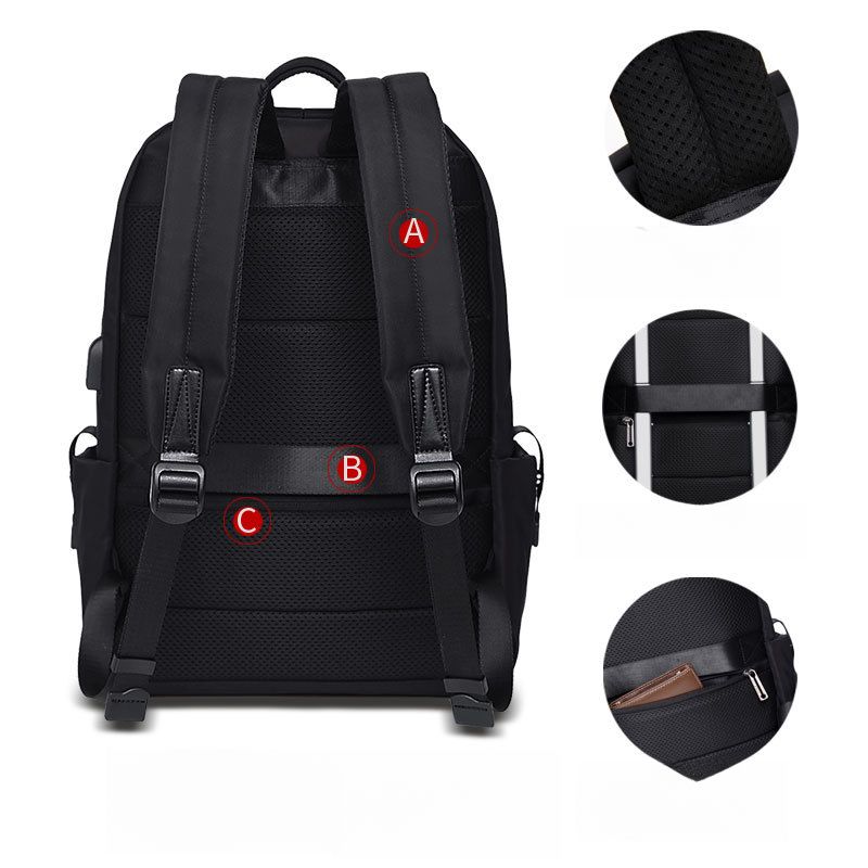Herrenrucksack mit großem Fassungsvermögen, trendige Laptoptasche, 2025 Neuankömmling_voghion.com