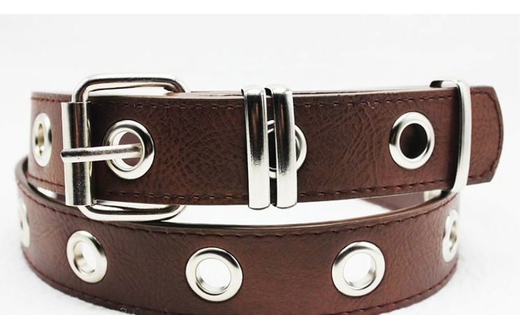 Ceinture pour femme, version coréenne cool, polyvalente, hip-hop, punk, chaîne en métal, décoration, célébrité Internet, style américain_voghion.com