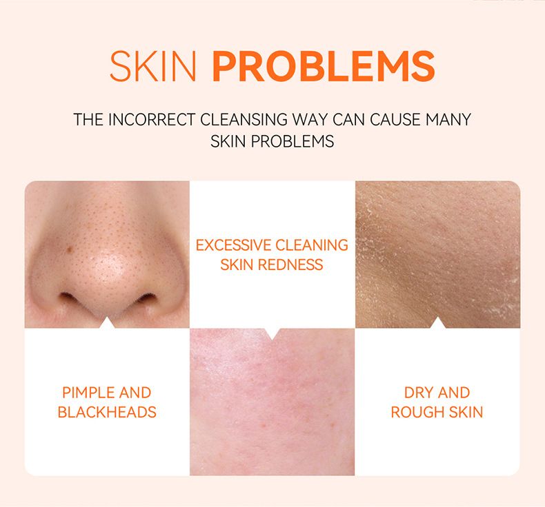 Detergente viso alla vitamina C Leco (scatola colorata) 40 g, detergente per pori, idratante, cura della pelle localizzata_voghion.com