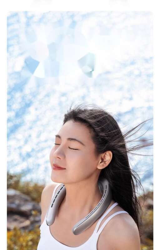 Nuovo ventilatore 2025 con batteria a lunga durata, piccolo ventilatore portatile e silenzioso, raffreddamento a sospensione, condizionamento dell'aria, ricarica_voghion.com