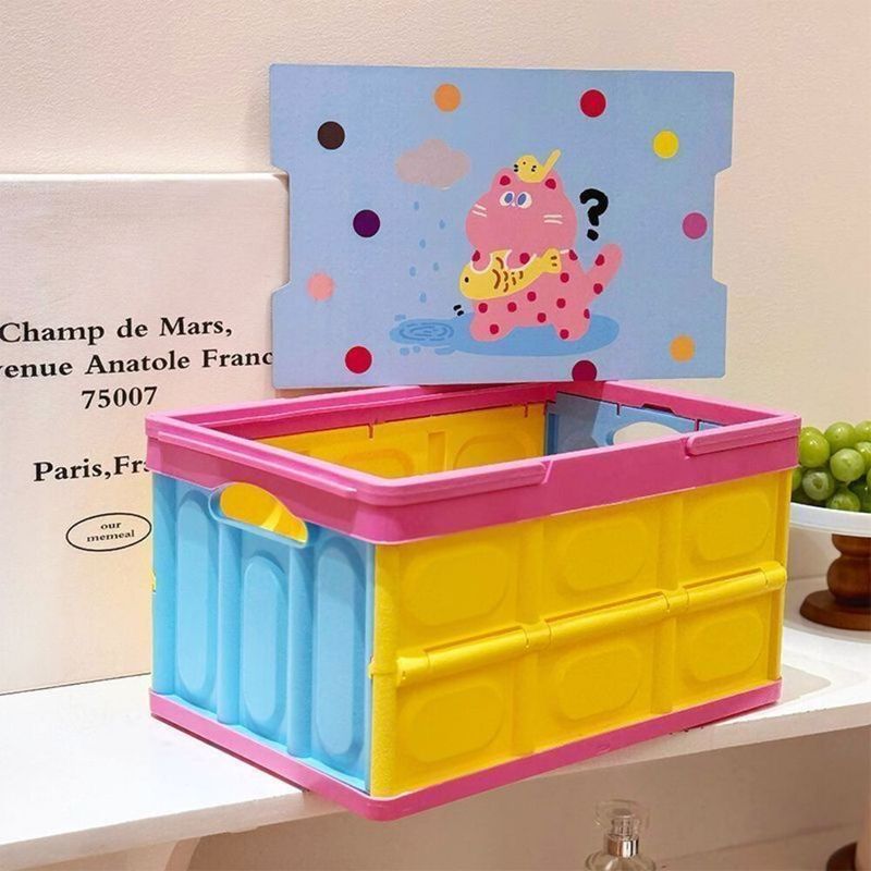 Organizador de porta-malas de acampamento Dopamine, caixa de armazenamento dobrável para piquenique e atividades ao ar livre_voghion.com