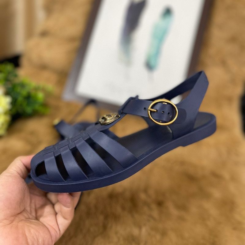 Unbeatable Quality Pig Cage Shoes, Summer New Hollow Woven Serrated Leather Thick Sole Slippers, Women's Bag Top Roman Sandals_voghion.com