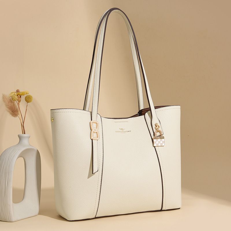 Borsa a tracolla da donna in tessuto morbido, stile pendolare, di grande capacità, a forma di canguro, regalo per l'amante, può essere tenuta in mano._voghion.com