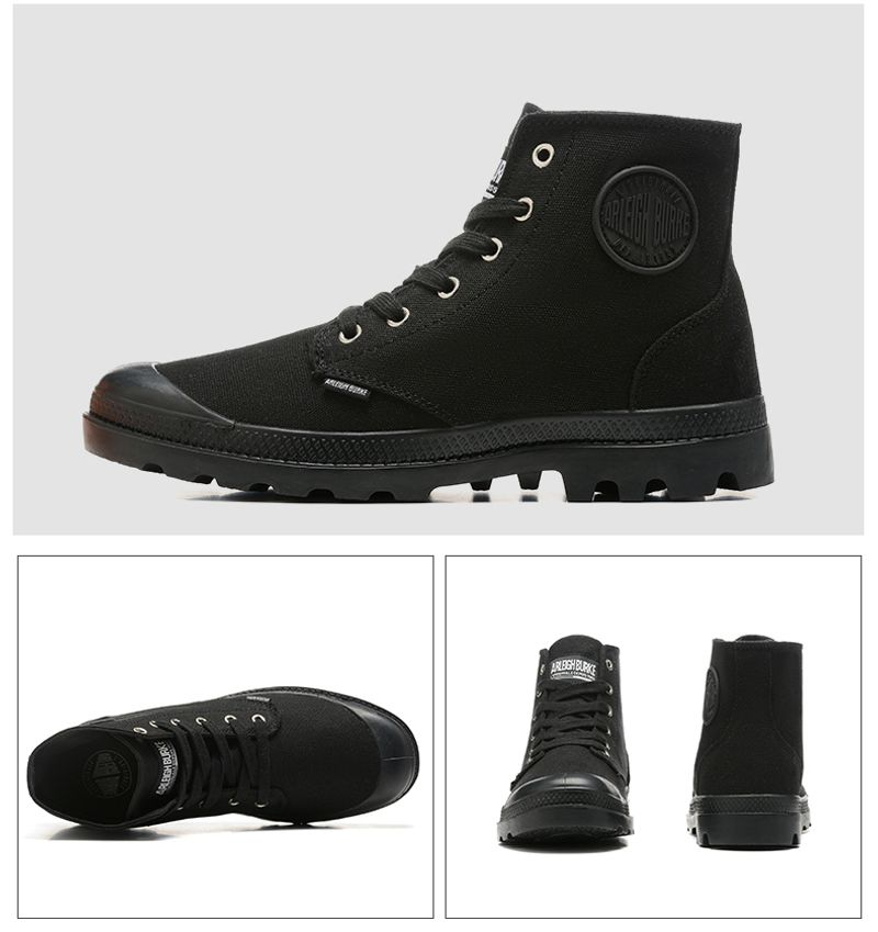 Arleigh Burke Top Qualität Männer Lace Up Männlichen Segeltuchschuh Knöchel Botas Cowboy Motorradstiefel Mode Militär Wüste Männer_voghion.com