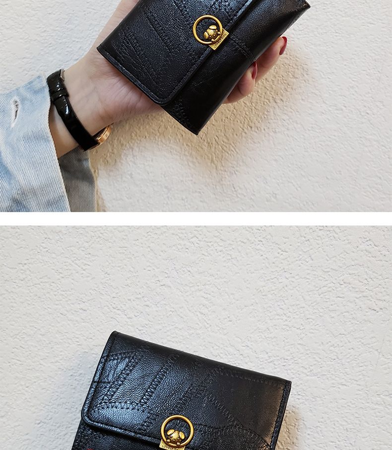 Portafoglio da donna semplice con motivo a cane carino, portafoglio corto da donna, sconto del 30%, piccolo portafoglio da donna, borsa portamonete, borsa porta carte, portafoglio di tendenza_voghion.com