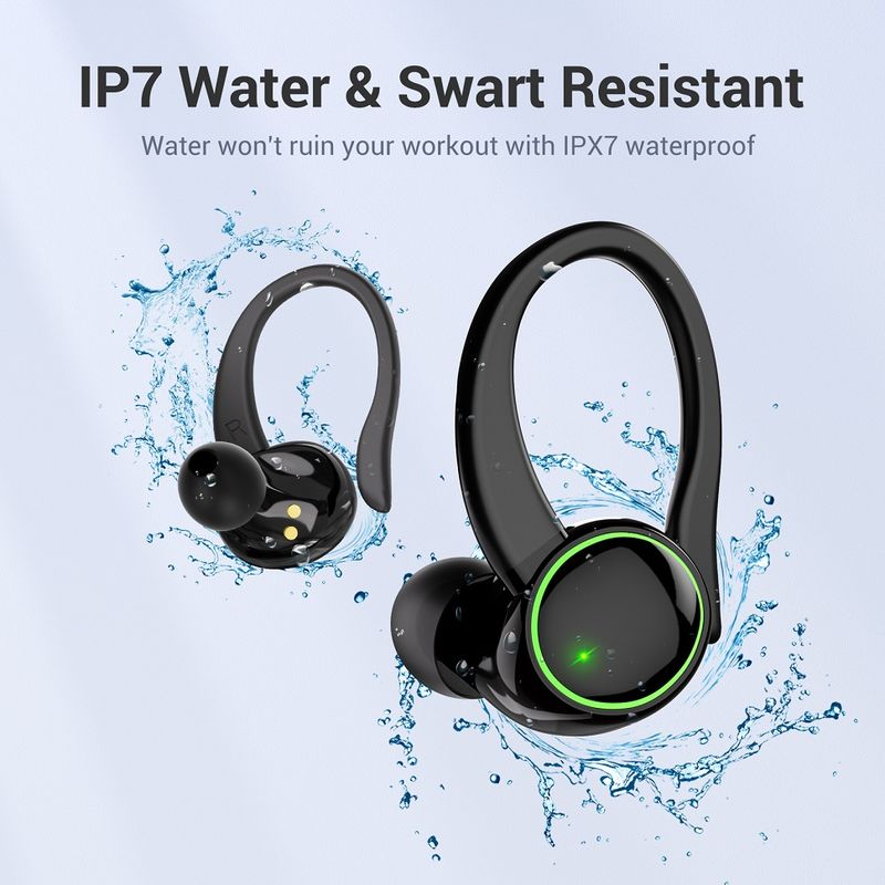 TWS Sports Earbuds Bluetooth 5.3 HIFI Bass Wireless Headphones LED Touch Hands-free Earphone Noise Cancelling Waterproof_voghion.com