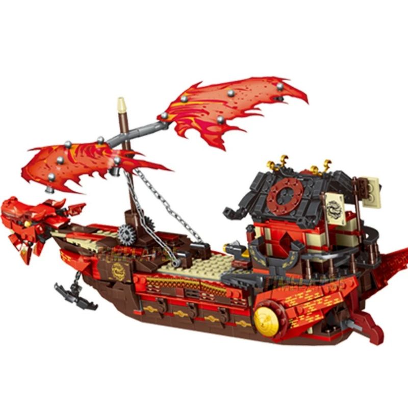 Destiny Bounty Ferry Season 17 Building Blocks Classic Model Sets Bricks Kids Kits For Boys Educational Toys Children_voghion.com