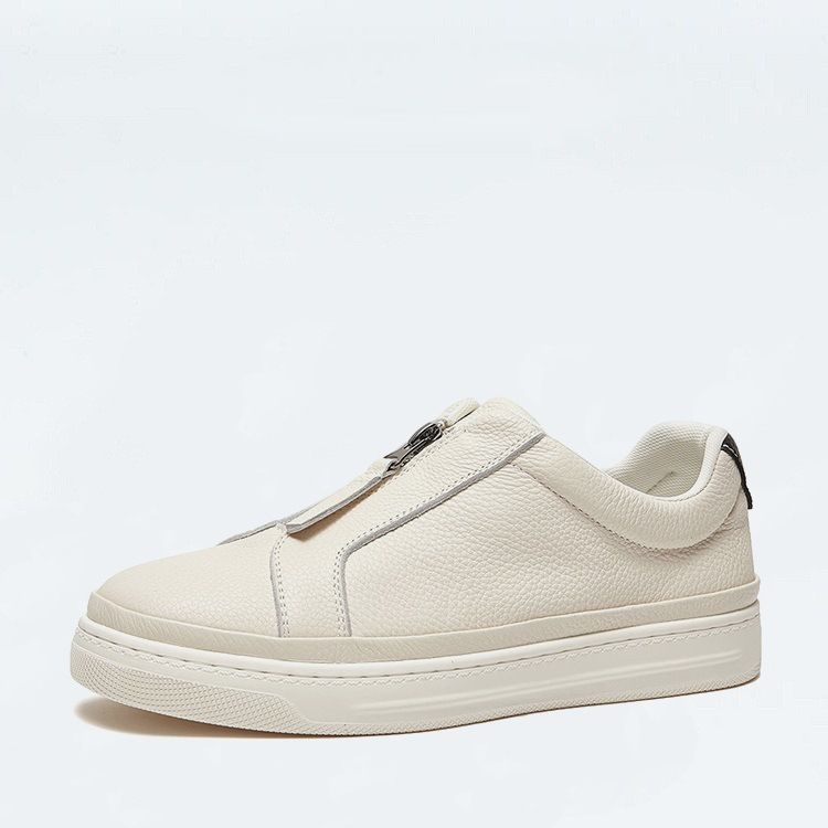Mocassini estivi da uomo di qualità imbattibile, con suola morbida, stile britannico di alta qualità, casual, in pelle, bianchi_voghion.com