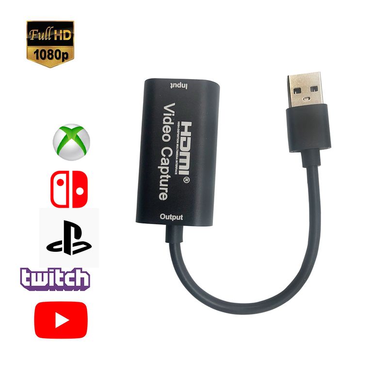 4K 1080P HDMI-kompatibel Zu USB 2,0 Video Capture Card Spiel Aufnahme Box für Computer Youtube OBS Etc. live-Streaming Broadcast_voghion.com
