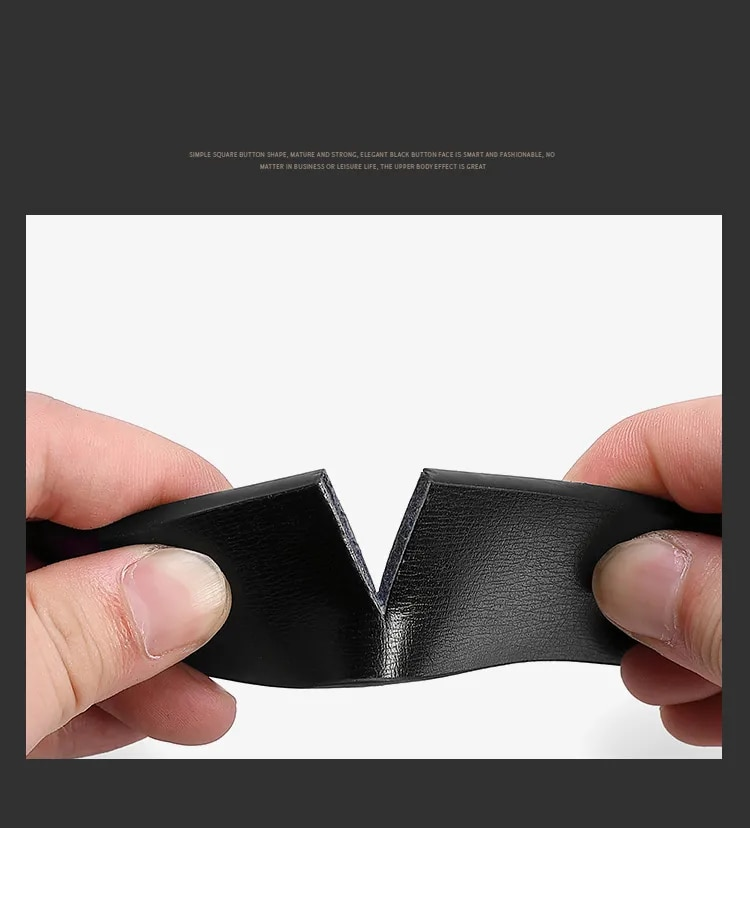 HOT Automatic Alloy Buckle High Quality Fashion Business Cow Genuine Leather Belt for Men_voghion.com