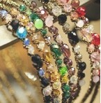 Collana con goccioline d'acqua scure, imitazione bohémien, giada verde, maglione artistico, ciondolo a catena, accessori per abbigliamento_voghion.com