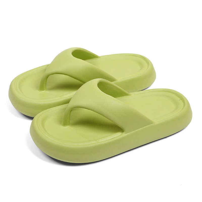 Stepping Poop, Touching Words, Dragging Women's Eva, Summer Outdoor Slippers, Men's Thick Anti Slip, Couple's Soft Sole,_voghion.com
