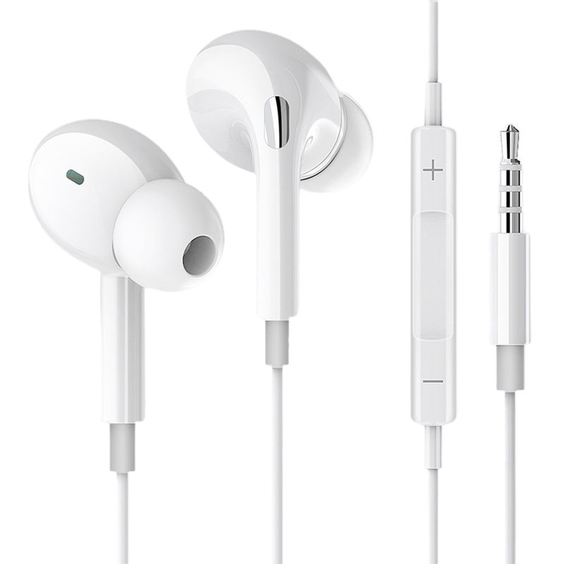 Univerzální kabelový hudební subwoofer do uší Sluchátka do uší s mikrofonem pro telefon_voghion.com