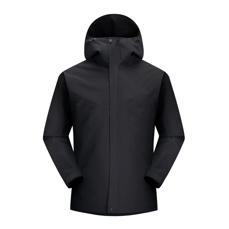 Giacca invernale antivento, calda, impermeabile, traspirante, spessa, staccabile, con fodera in piumino 3 in 1 per uomo e donna_voghion.com