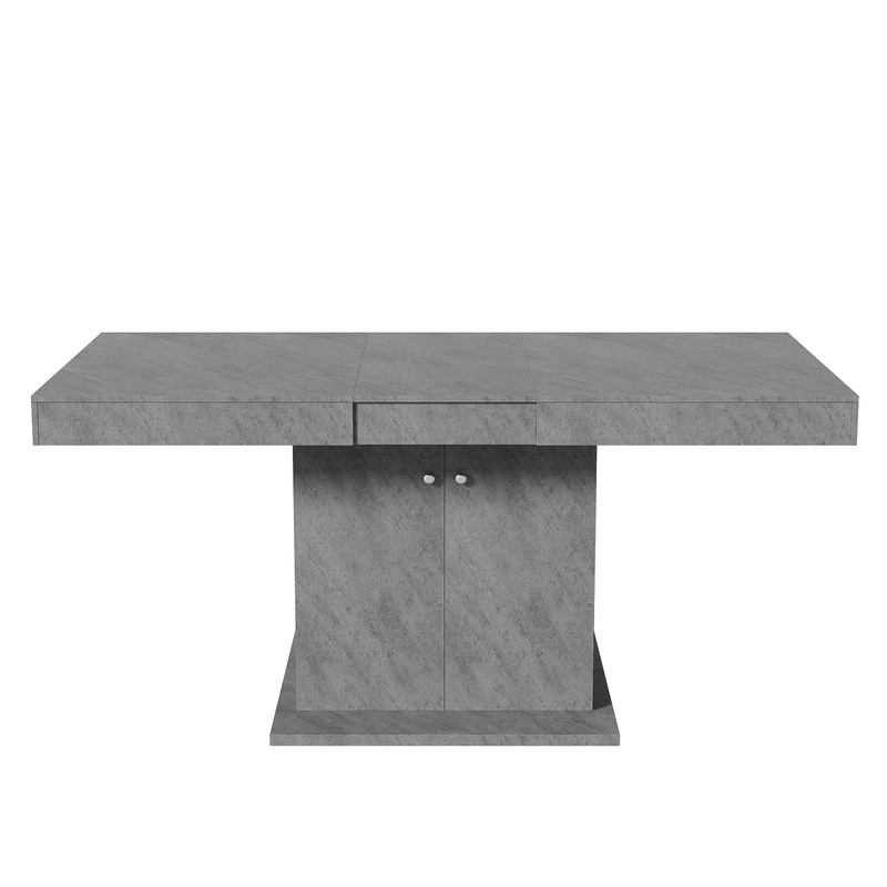 Estisch 140/180x80cm con stauraum, Betonoptik_voghion.com