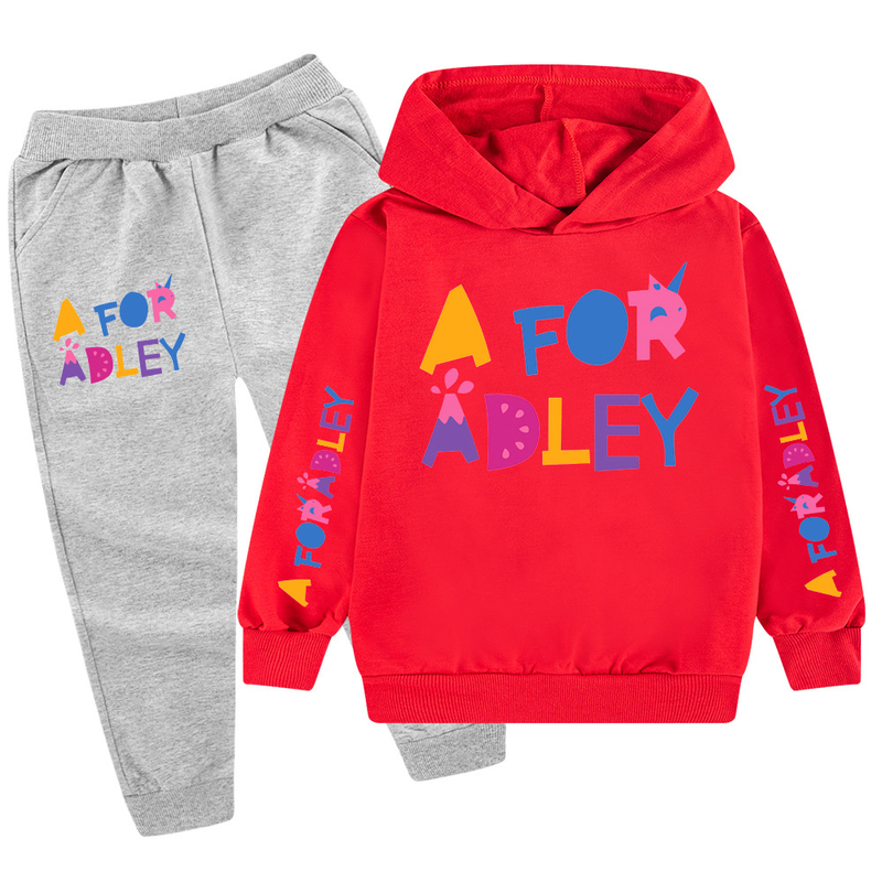 100 CM-170 CM ropa mediana a grande conjunto para niños Sudadera con capucha + Pantalones PB814XX_voghion.com