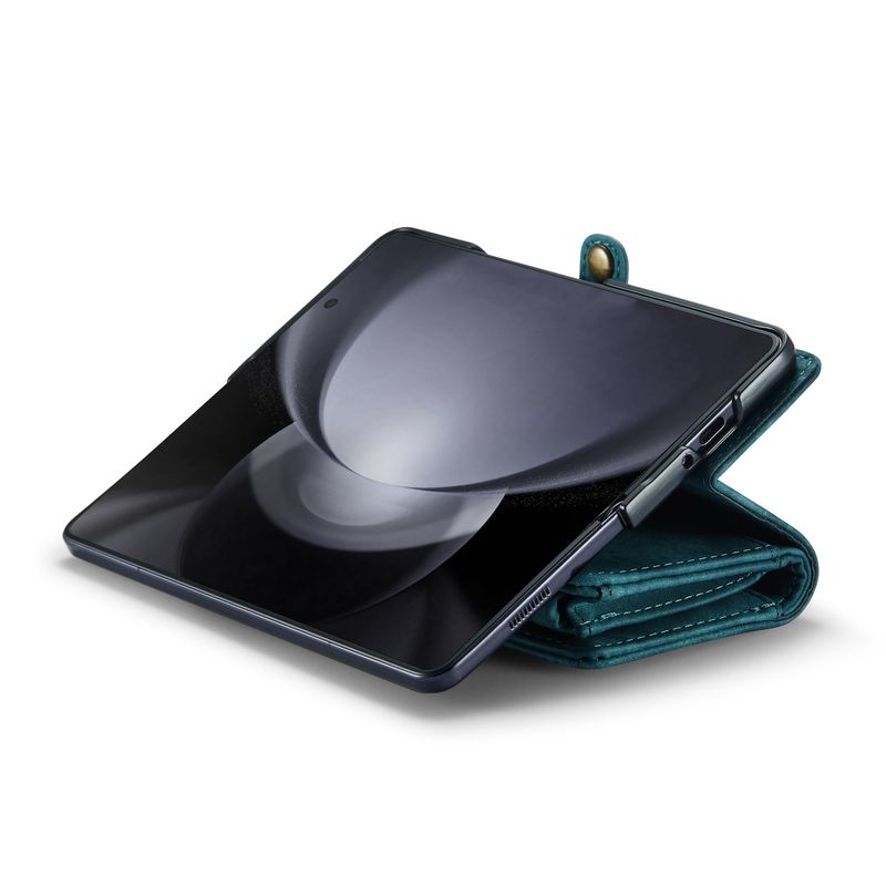 Applicable to New Samsung Z Folder 6 Phone Case Folding Zfolder 5 Mobile Phone Leather Case Multifunctional Card Wallet_voghion.com