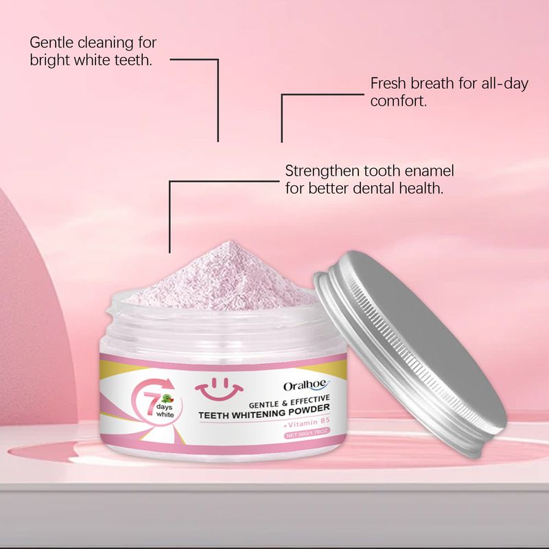 Sanfte Reinigung Gelb Zahnstein Geruch Erfrischung Tägliche Pflege Zähne Aufhellung Zahn Pulver_voghion.com