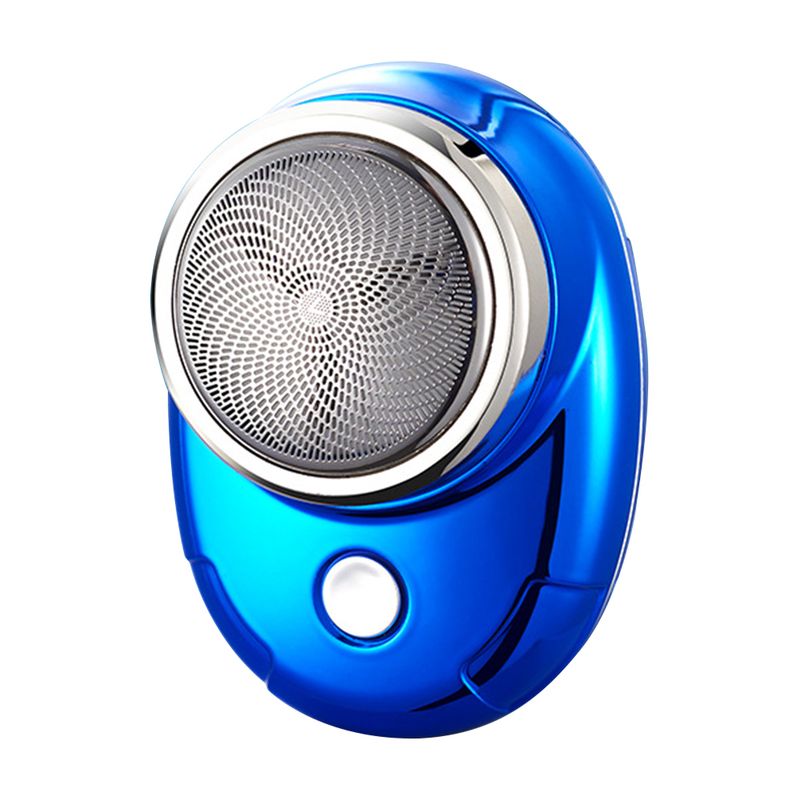 Trimmer, wiederaufladbarer tragbarer elektrischer Bartrasierer über USB, leichtes, geräuscharmes Zubehör für Reisen zu Hause und im Hotel_voghion.com