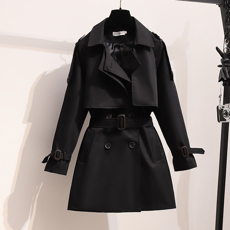 Női divatos, kiváló minőségű érzéki trench kabát_voghion.com