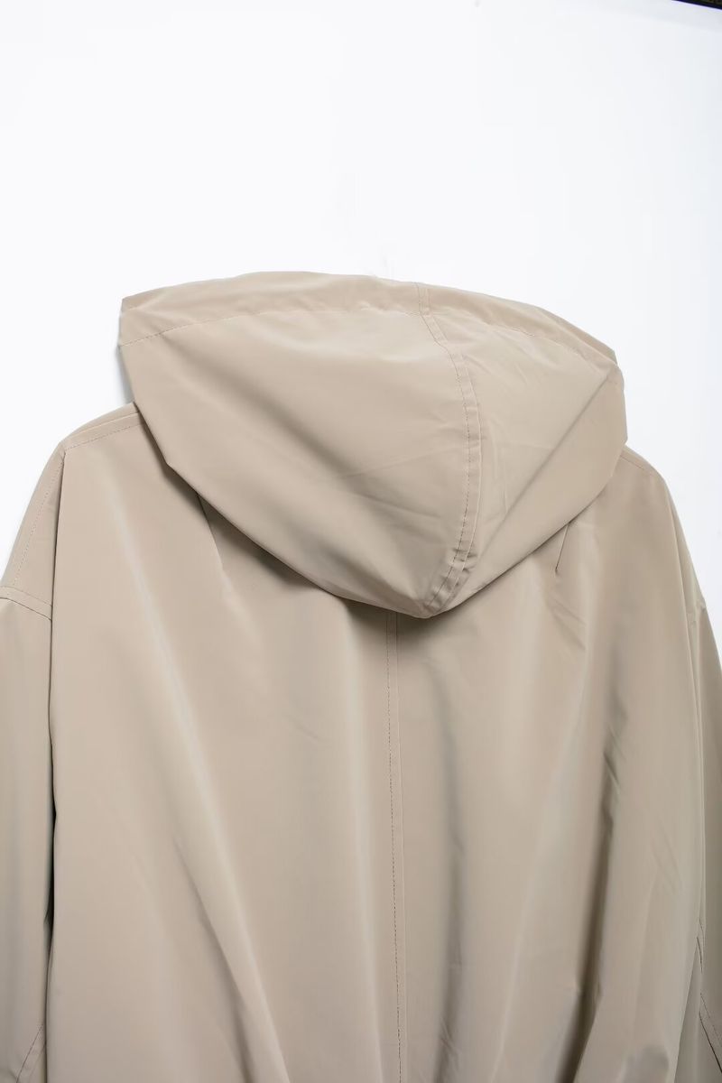 Women's clothing 2024 autumn and winter new style loose hooded jacket_voghion.com