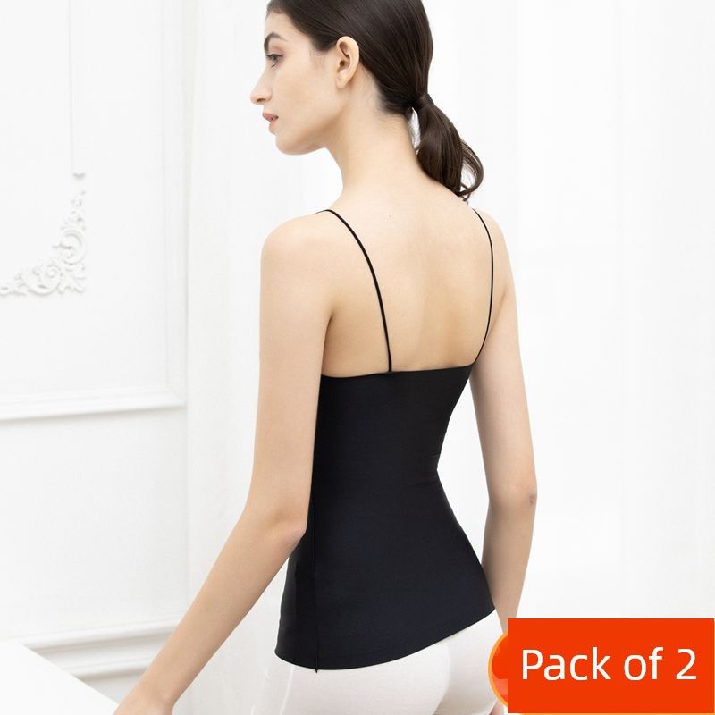 Reggiseno modellante in seta di ghiaccio, anti-malfunzionamento dell'armadio, con base avvolgente, top con camera d'aria, spalline imbottite, abbigliamento esterno_voghion.com
