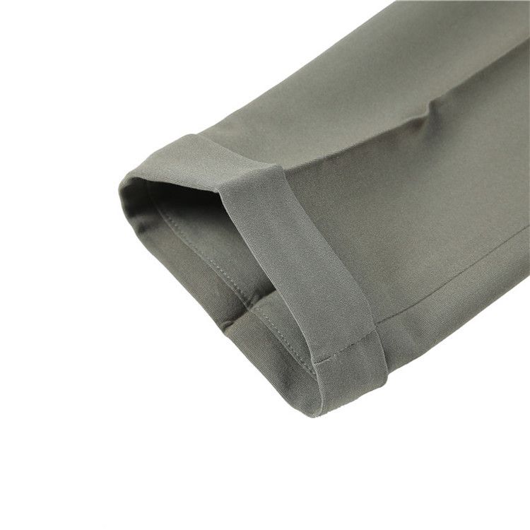New Neapolitan Drape High Waist Men's Casual Pants Trendy Trousers_voghion.com