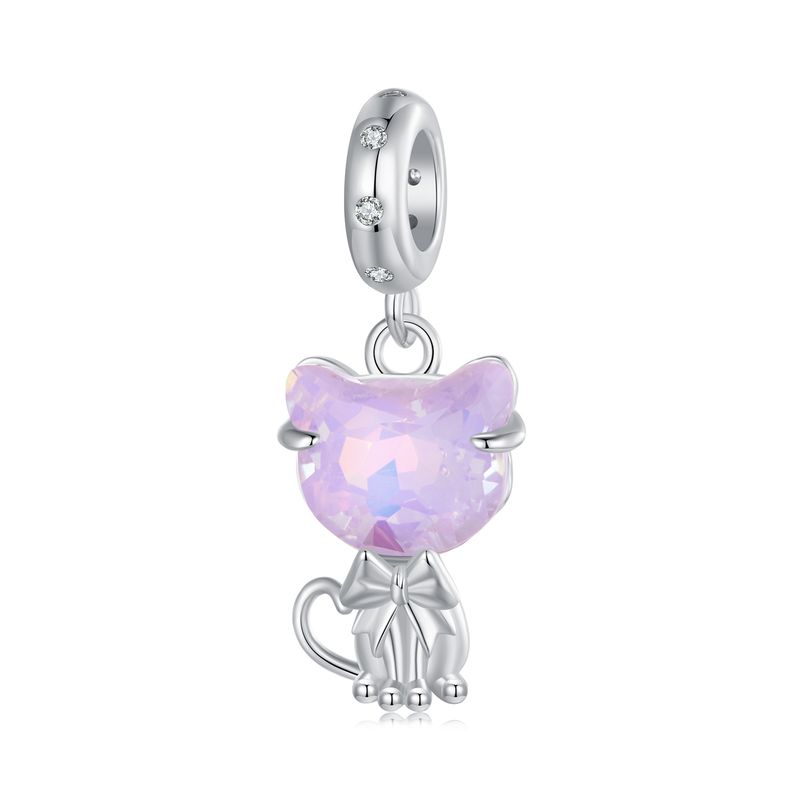Charm-Anhänger Kätzchen aus Sterlingsilber, SCC2961_voghion.com
