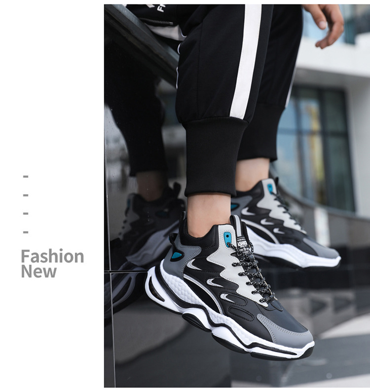Zapatos para caminar para hombre Zapatos de trabajo Zapatillas de deporte Sintético Transpirable Acolchado Calzado versátil_voghion.com