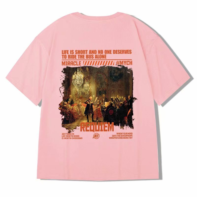 C&Joversize, maglietta a maniche corte Fat Hip Hop, vestibilità morbida Plus Fat Plus, da uomo, alla moda, a mezza manica_voghion.com