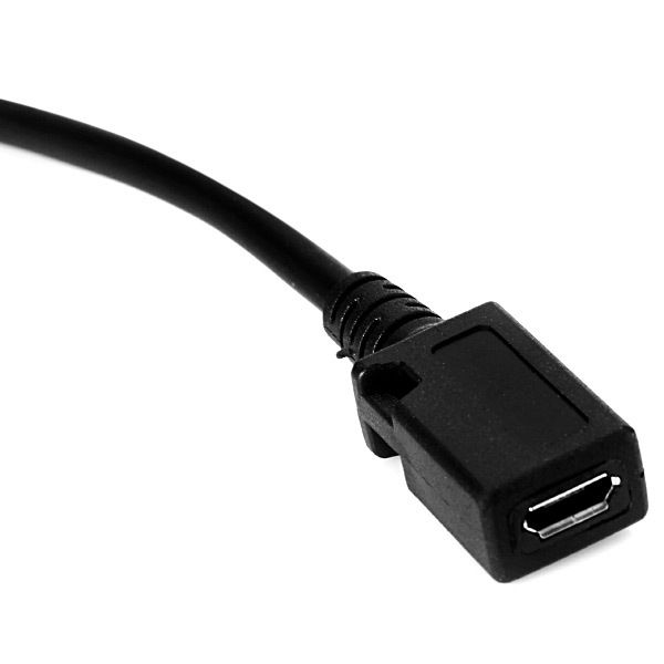 Elbow USB Right Bend Line Android Phone Micro Male Female Charging Data Extension_voghion.com