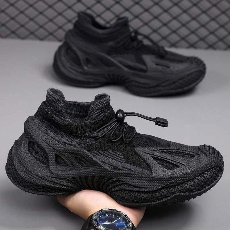 Atmungsaktive dünne Sommersocken für Herren aus Mesh, rutschfest, sportlich, lässig, weiche Sohle, Schuhe 2025, neu, vielseitig, lässig, für den Alltag, bequem, leicht_voghion.com