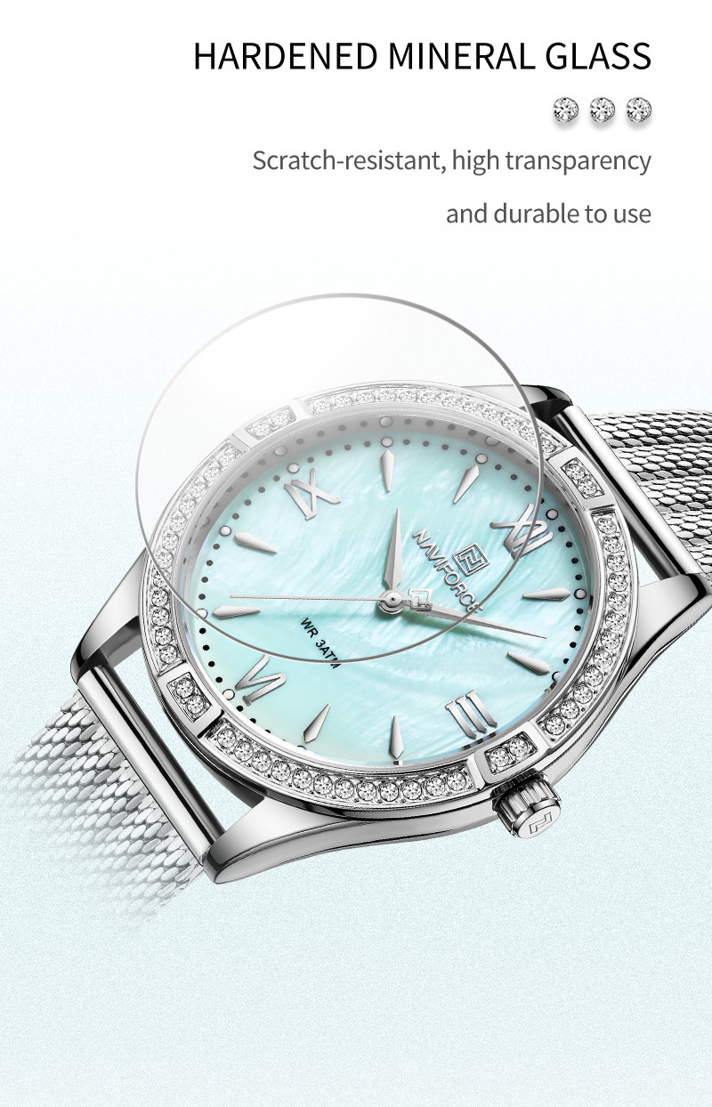 Ladies Luxury Women Watches Casual Diamond FeMenQuartz Wristwatches Ladies s Clock 5023_voghion.com