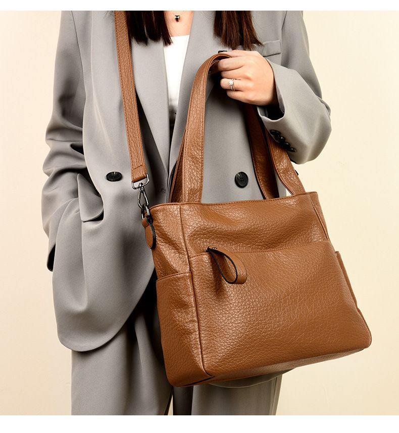 Nuova borsa da donna 2024 nuova borsa tote alla moda tracolla casual grande capacità borsa da viaggio versatile borsa a tracolla_voghion.com