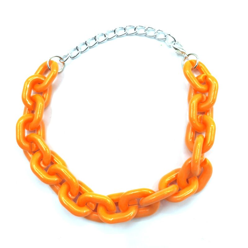 U shaped candy colored pet necklace cute cat princess style necklace teddy dog collar_voghion.com