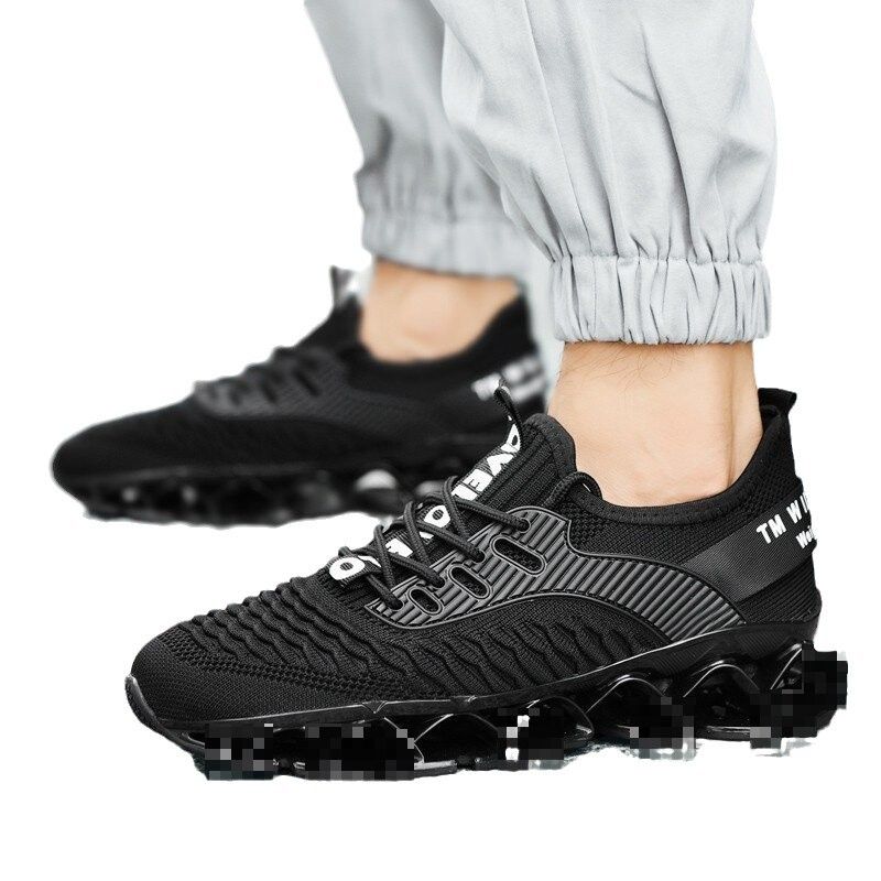 Niezrównana jakość Ostrze Oddychające Bieganie Sporty codzienne Uniwersalne Duże Modne Męskie Buty Siatkowe_voghion.com
