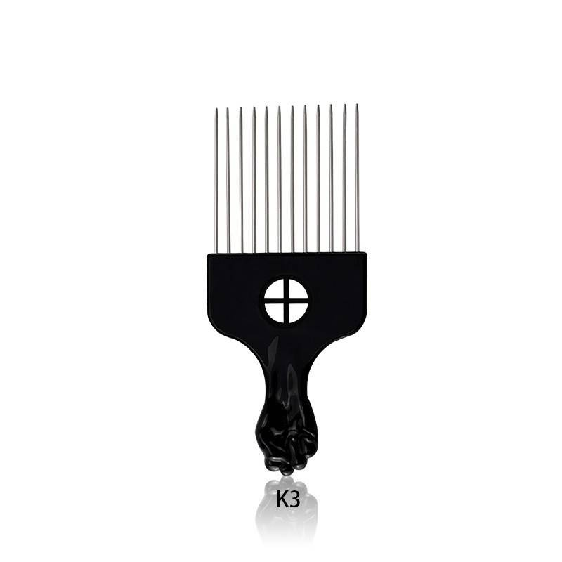 Styling Accessories Styling Accessories Black Perm Comb Set African Dreadlocks Care Tools Sponge Modeling Comb Steel Needle Insert Comb_voghion.com