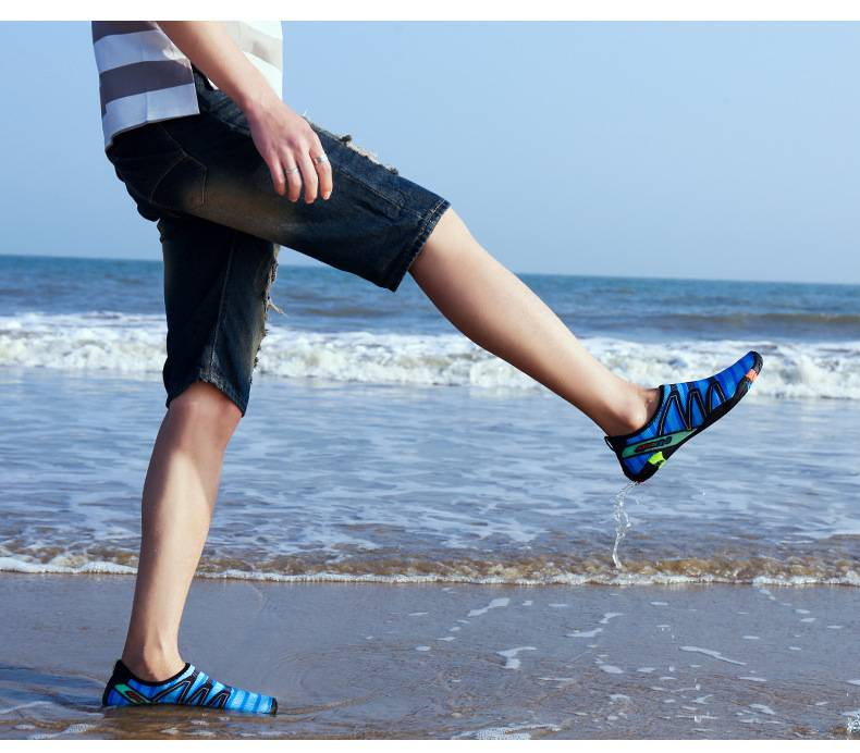 Scarpe da guado, scarpe da acqua a piedi nudi – Asciugatura rapida e leggere per nuoto, spiaggia, escursionismo (uomo e donna)_voghion.com